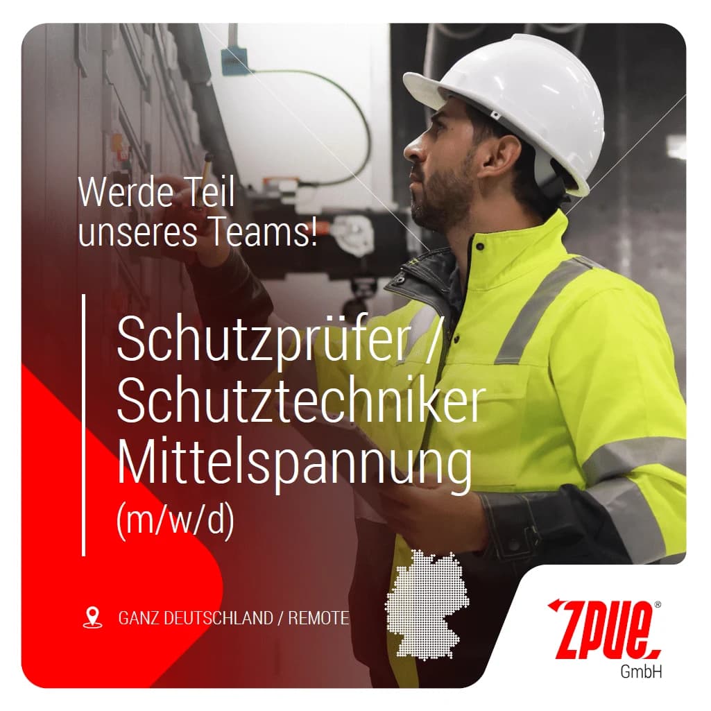 Servicetechniker:in in der Nieder- und Mittelspannung (m/w/d)
